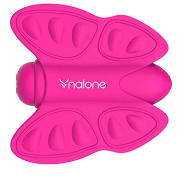 Mini vibratore indossabile con ali flessibili e silicone sicuro
